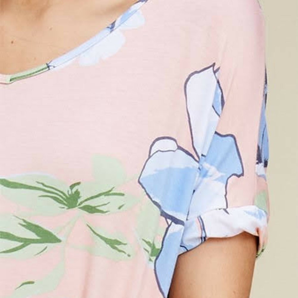 Flowered Dress With Pockets - Picture 4 of 6